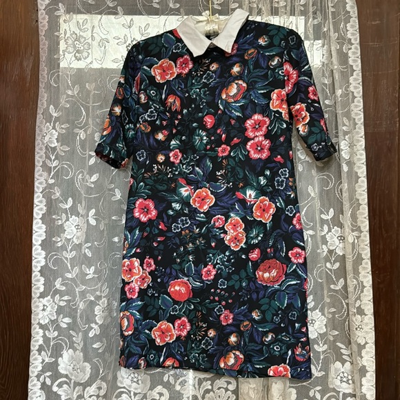Zara Dresses & Skirts - Zara size 26 flower print dress unique